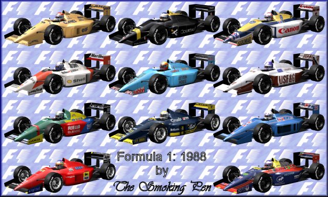 1988 Formula 1 Cars