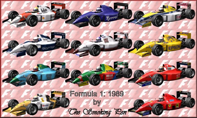 1989 Formula 1 Cars