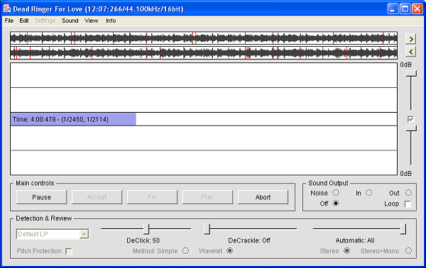 Click Repair in action